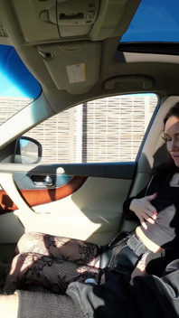 Kristina grace squirtet, pissen in meinem auto