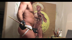 Wade Wolfgar: In Addition to Showing off for the Camera I Am...