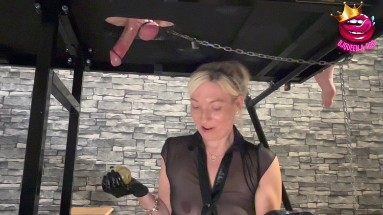 Mistress_BJQueen: Dojící stůl zničené orgasmy relace