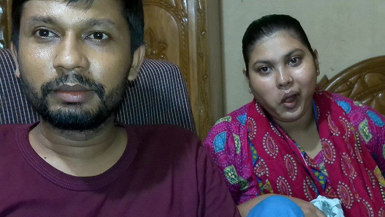 Desivideo: Couple de jeunes mariés, femme mariée, ami, village indien