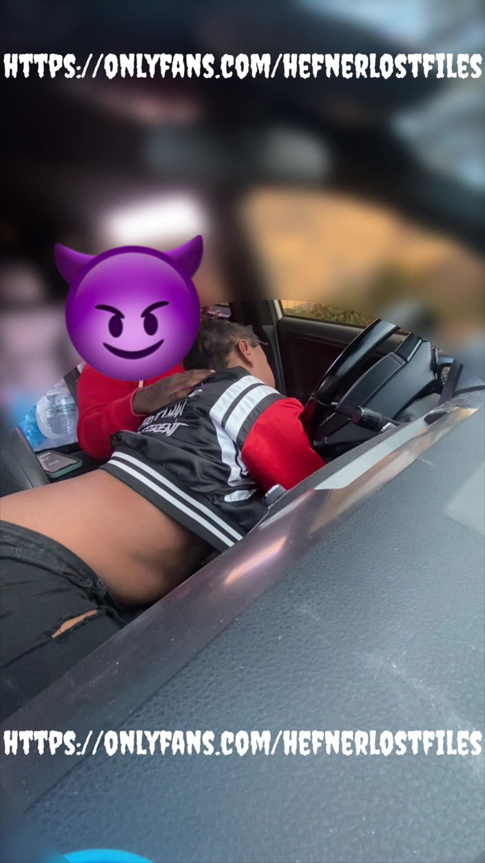 PlayboyHef: Big Lip Big Titties Suck Dick in the Car
