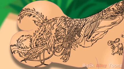 Back Alley Toonz: Bella Bellz 해변 애널