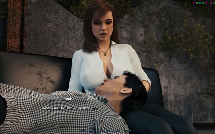 Porny Games: Cybernetic Seduction by 1thousand - Threesome on the Wharehouse 22