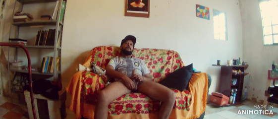 Stink HairyMale: Masturbate once again