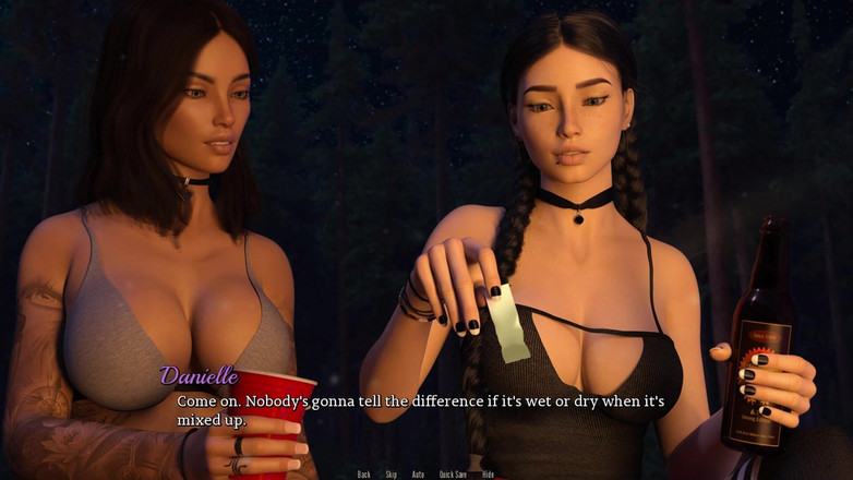 LustSaga: Dreamland 10 - Alex застукал Джейсона, трахающей Lea, его девушку мечты, в его собственной машине