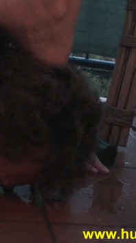 Brat Teen Humiliate Slave Joschi to Eat Her Cigarettes