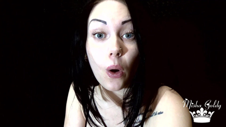 Goddess Misha Goldy: Co je silnější? Vaše závislost na mých sexy nohou nebo...