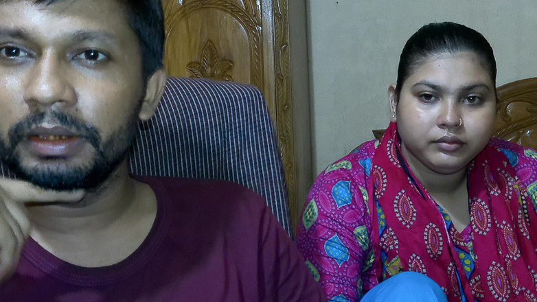 Desivideo: Pasutri yang baru nikah suami teman desa India