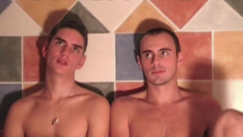 AMATOR PORN MADE IN FRANCE: so sexy french twinks fucking in the kitchen
