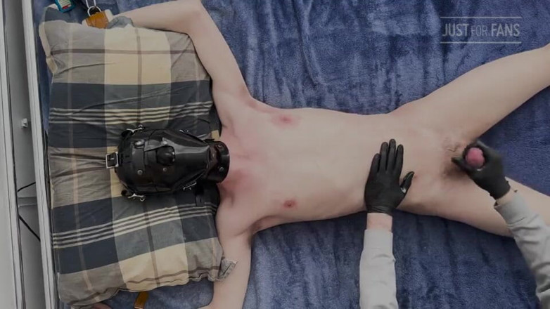 Inmate Cody and SubEdgeX: Spread Eagle Twink Tickled and Edged [part 2]