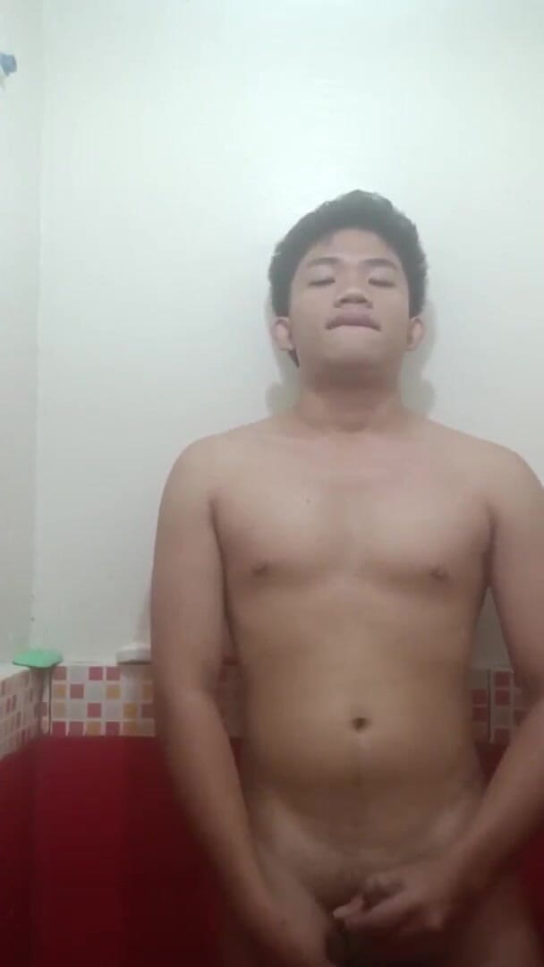 Fleshlab Gay: Heiße pinoy-twink-masturbation unter der dusche