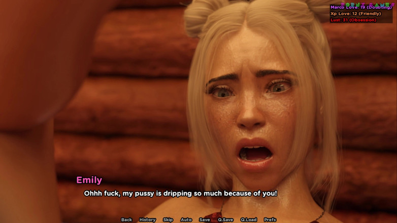 Porny Games: Tunangan dari lounatick - pengantin wanita yang lagi sange berat dientot...