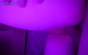 Violet Purple Fox: Big Dick in Small Pussy Close up