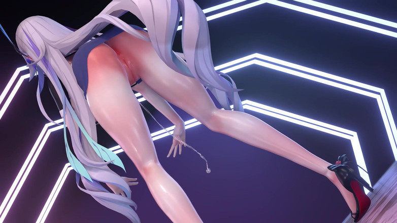 MikuMotion: [mmd]丝柯克up and Down 乳链包臀裙