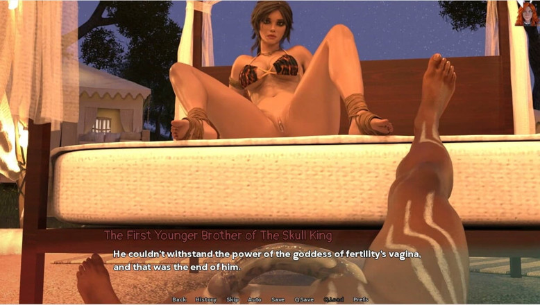 XXX Games Bunk: Fate Won't Seperat E Us - Gameplay - Roleplay - Parody - Cara Croft...