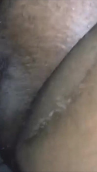 Squirting on His Big Black Hard Cock