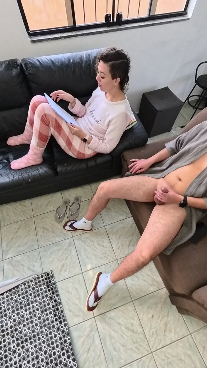 Gabi SweetCouplesStories: She Knows How to Help with Masturbation and Swallows It...