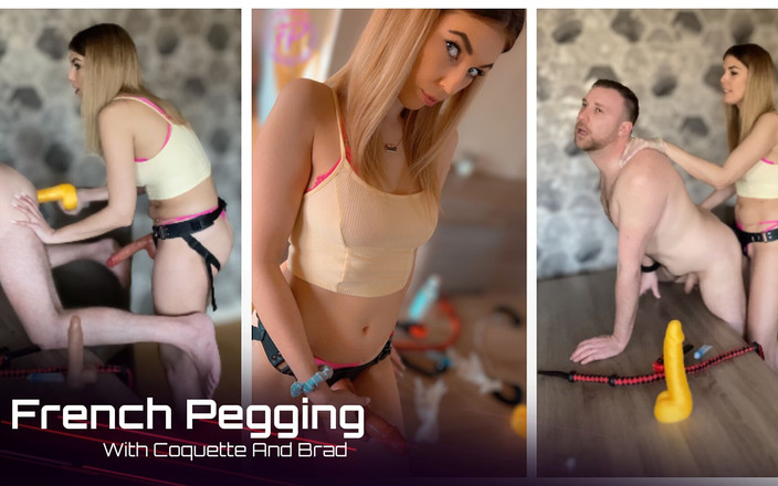 Coquette: Tambatan Perancis - Hukuman XXL - Coquette di Tempat Duduk Pemandu