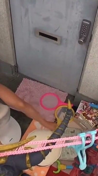 Videos of Beautiful Girls Tanning in an Apartment Complex -12