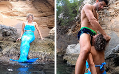 Antonio Mallorca: Follando a una hermosa sirena encontrada en la playa