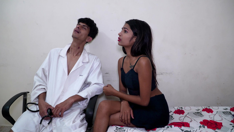 Hot_storys7: Ladhiki Came to See the Doctor. the Doctor Examined the...