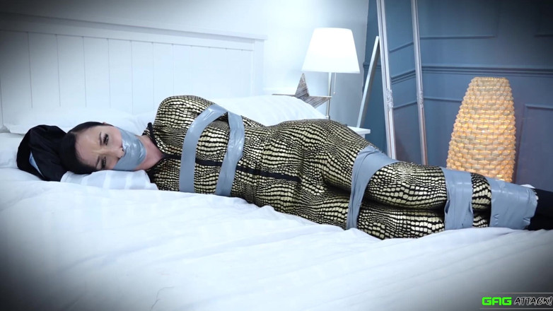 Gag Attack: Lily - Catburglar bondage snění