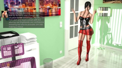 Dirty GamesXxX: 幸福的婚姻：妻子发现她的丈夫操他的秘书，跨人种 第11集