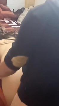 Fodendo depois da festa universitária com uma garota mexicana, eu coloco nele sem camisinha e ele gosta