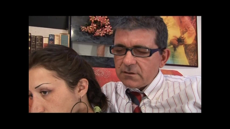 My Dirty Family: Молодую девушку с большими сиськами трахнули и камшот на бритую киску красивый зрелый член