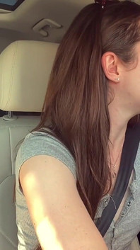 Acabando * embaracesingly * Duro en un Starbucks Drive Thru (exuberante control parte 2)