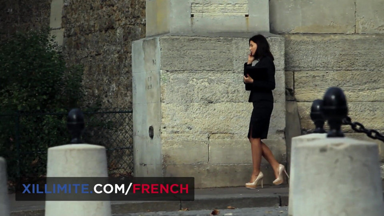 French girls at work: Sexy trio s Neeo a Lola Reve