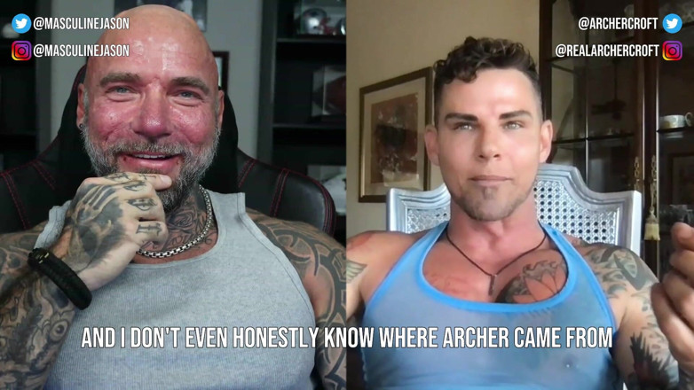 Raw and Uncensored with Masculine Jason: ПорноЗвезда Исповеди - Арчер Крофт (эпизод 61)