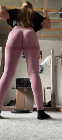 Workout with Sexy Leggings