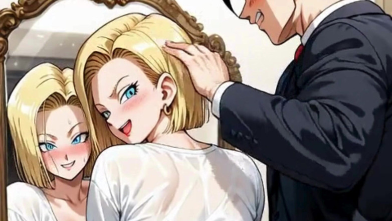 Waifu hentai narrated: Fanfic-android18 je děvka v každodenním životě