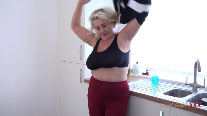 Aunt Judy's XXX: AuntJudysXXX - Busty BBW bombshell Camilla jacks you off &amp; sucks your...