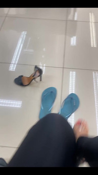 New Red Pedicure