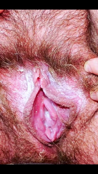 Stinky Pink Pussy Full of Smegma and Creamy Waiting for Your Tongue