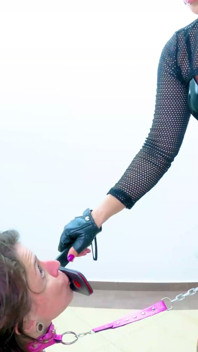 La Moglie Della Dominatrix Scopa Il Sottomesso Che Ha Distrutto Il Divano