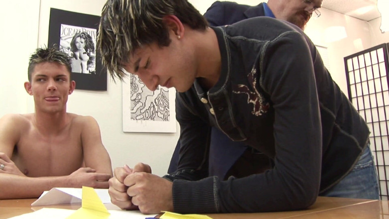 SpankThis: Principal Wood Spanks Daniel West