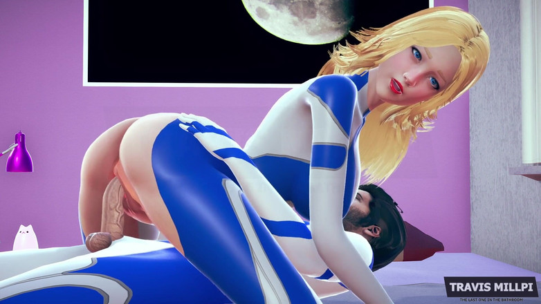 TravisMillpi: Невидимую женщину трахают упругим хуем в позе наездницы