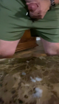 Jerking My Big Cock and Cumming for Your Stepmom