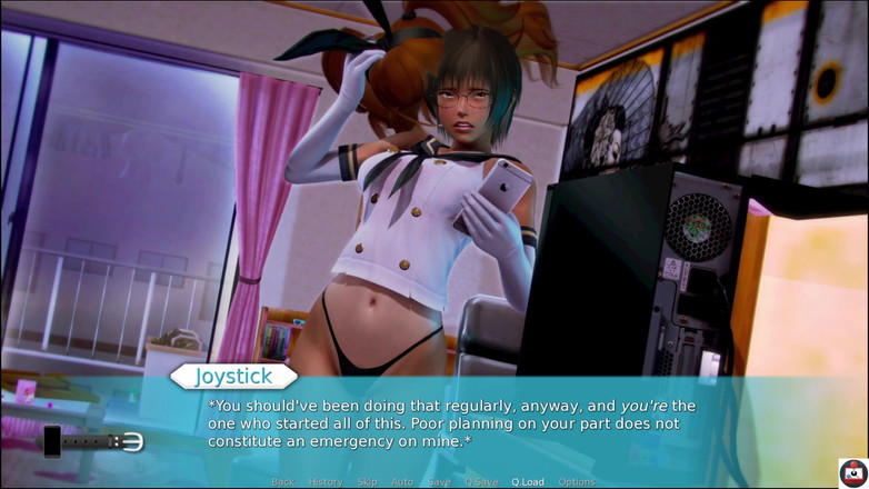 Joystick Cinema: Waifu Academy- (pt 66) - Questo è un meno di mal di testa