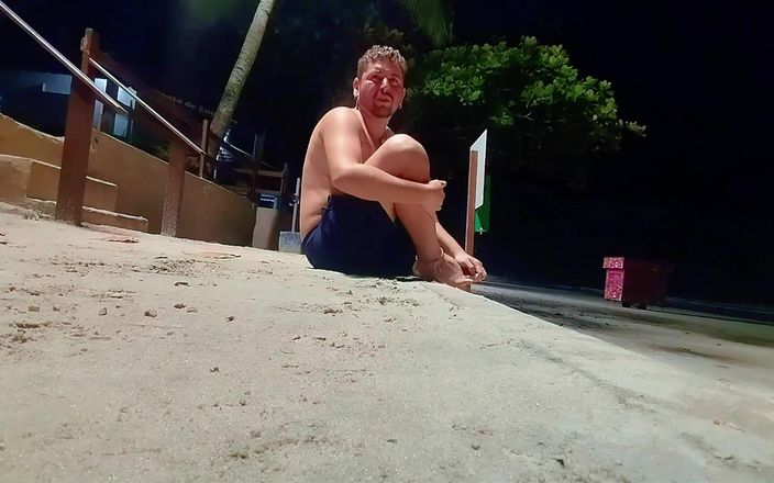 Marcosninfo: ビーチの人々は、私がショートパンツで濡れるとびっくりします