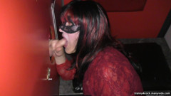 Swallowing multiple loads at the gloryhole in September 2019