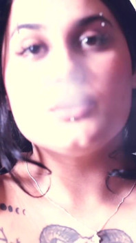 Foot Goddess Smoking & Burping