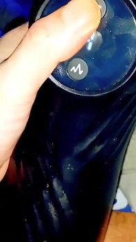¡La famosa Cory Bernstein follando un juguete sexual de mamada, en secreto sextape de padrastro y hijastro con una gran corrida!