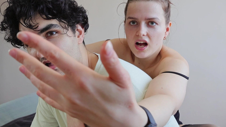 Artur and Diana: Fetish menggigit jari