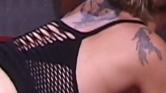 Creampie &amp; Facial Gangbang with German Blonde Girl