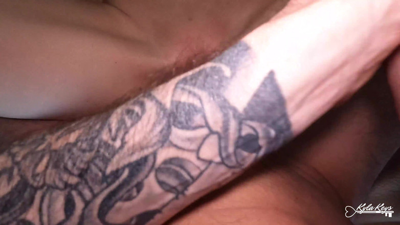 Kyla Keys: Fasial sore dengan kontol besar yang tebal