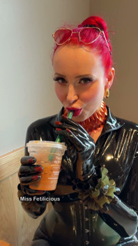 Morning Iced Coffee at Starbucks…